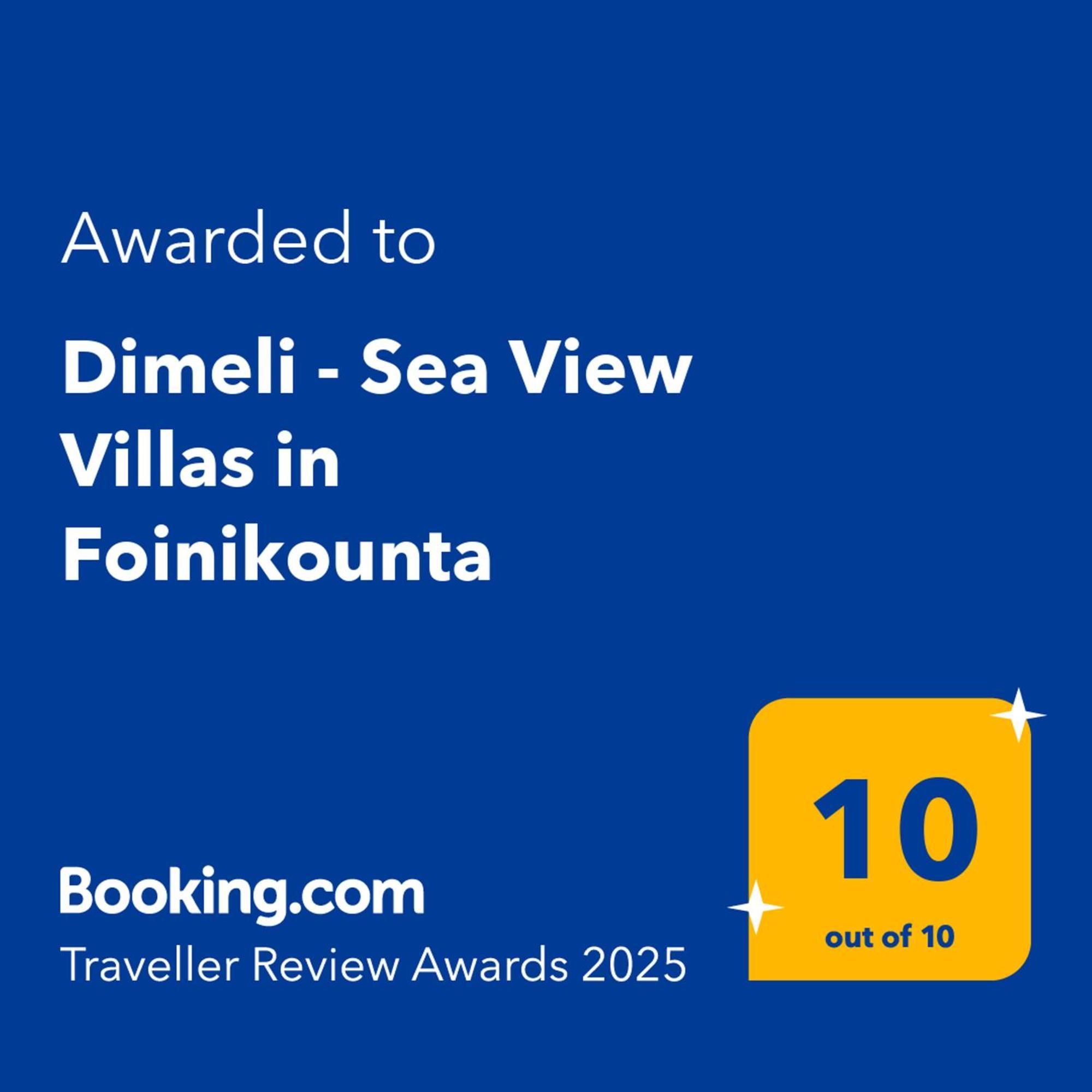 Dimeli - Sea View Villas In Foinikounta 피니코운타 외부 사진